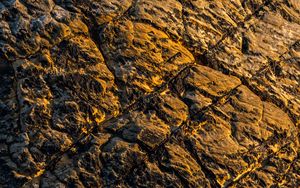 Preview wallpaper rock, stone, surface, texture, brown