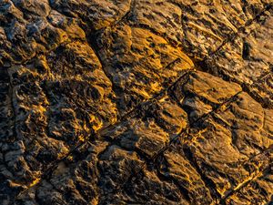 Preview wallpaper rock, stone, surface, texture, brown