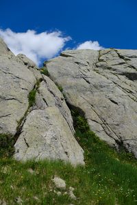 Preview wallpaper rock, stones, relief, grass