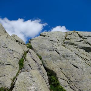 Preview wallpaper rock, stones, relief, grass