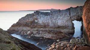 Preview wallpaper rock, stones, sea, landscape