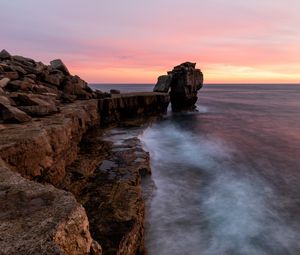 Preview wallpaper rock, stones, sea, water, nature