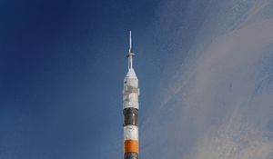 Preview wallpaper rocket, launch, space, smoke, art