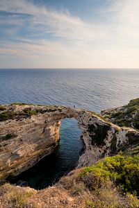 Preview wallpaper rocks, arch, sea, nature, landscape