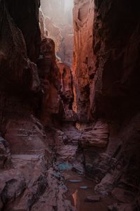 Preview wallpaper rocks, canyon, gorge, brown