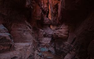 Preview wallpaper rocks, canyon, gorge, brown