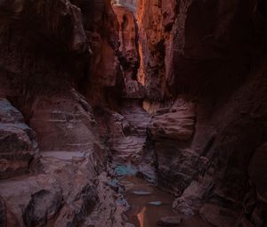Preview wallpaper rocks, canyon, gorge, brown
