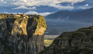 Preview wallpaper rocks, cliff, relief, mountains, valley