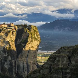 Preview wallpaper rocks, cliff, relief, mountains, valley