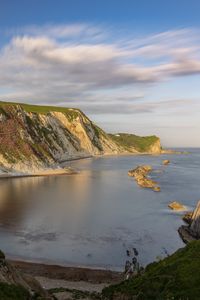 Preview wallpaper rocks, coast, sea, bay, nature