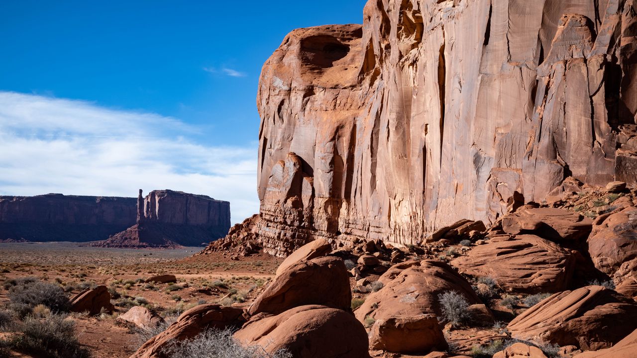 Wallpaper rocks, desert, nature, relief