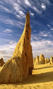 Preview wallpaper rocks, desert, sand