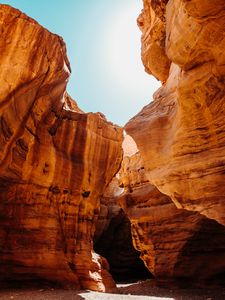 Preview wallpaper rocks, gorge, mountains, canyon, cave