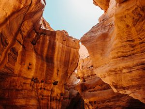 Preview wallpaper rocks, gorge, mountains, canyon, cave