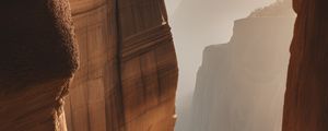 Preview wallpaper rocks, gorge, relief, nature