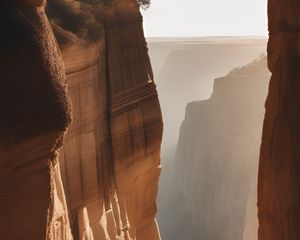 Preview wallpaper rocks, gorge, relief, nature
