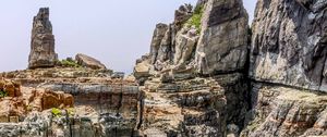 Preview wallpaper rocks, gorge, river