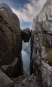 Preview wallpaper rocks, gorge, stone, nature, landscape