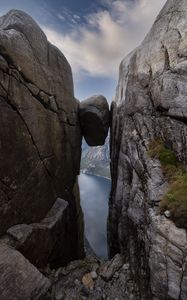 Preview wallpaper rocks, gorge, stone, nature, landscape