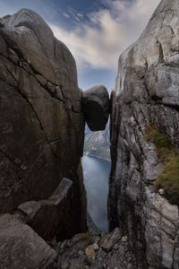Preview wallpaper rocks, gorge, stone, nature, landscape