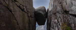 Preview wallpaper rocks, gorge, stone, nature, landscape
