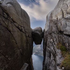 Preview wallpaper rocks, gorge, stone, nature, landscape