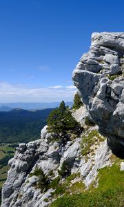 Preview wallpaper rocks, greenery, landscape, nature