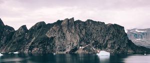 Preview wallpaper rocks, lake, landscape, shore, stone