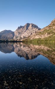 Preview wallpaper rocks, lake, reflection, nature