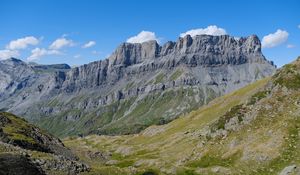 Preview wallpaper rocks, mountains, landscape, slope, nature