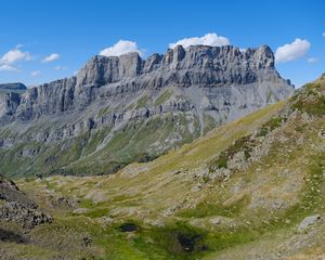 Preview wallpaper rocks, mountains, landscape, slope, nature