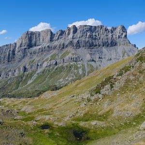 Preview wallpaper rocks, mountains, landscape, slope, nature