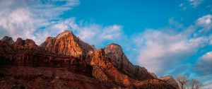 Preview wallpaper rocks, mountains, landscape, nature, slope