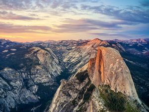 Preview wallpaper rocks, mountains, peaks, valley, relief