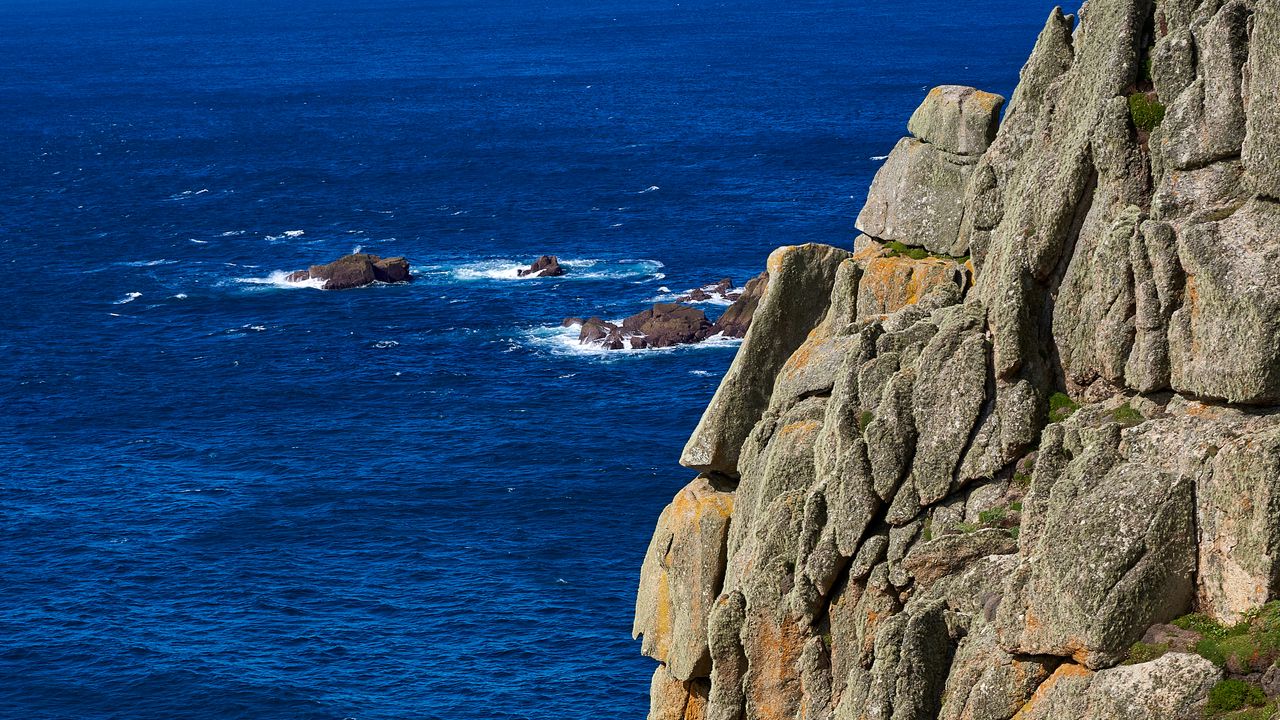 Wallpaper rocks, mountains, sea, cliff, stone