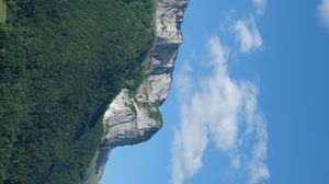 Preview wallpaper rocks, mountains, slope, trees