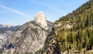 Preview wallpaper rocks, mountains, stones, relief, trees