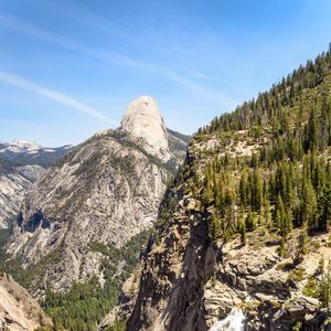 Preview wallpaper rocks, mountains, stones, relief, trees