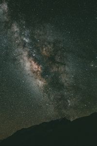 Preview wallpaper rocks, nebula, starry sky, stars, space