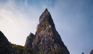 Preview wallpaper rocks, peak, stones, moss