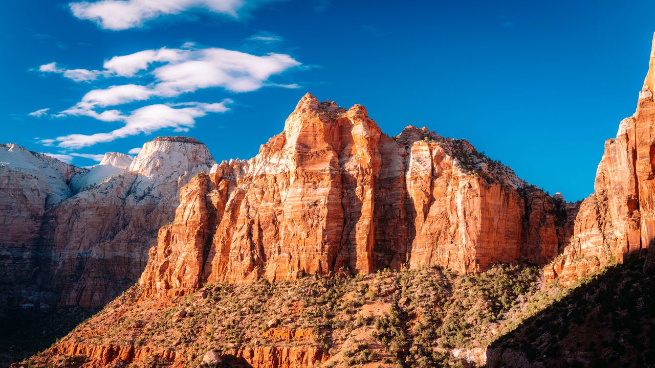 Wallpaper rocks, relief, mountains, light