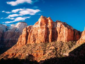 Preview wallpaper rocks, relief, mountains, light