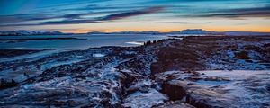 Preview wallpaper rocks, relief, stone, stony, snow