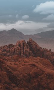 Preview wallpaper rocks, sandstone, mountains, valley of fire, nevada, usa