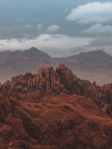 Preview wallpaper rocks, sandstone, mountains, valley of fire, nevada, usa