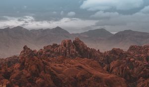 Preview wallpaper rocks, sandstone, mountains, valley of fire, nevada, usa