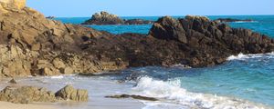 Preview wallpaper rocks, sea, coast, nature
