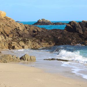 Preview wallpaper rocks, sea, coast, nature