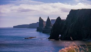 Preview wallpaper rocks, sea, nature, landscape