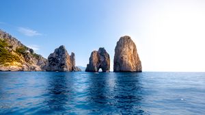 Preview wallpaper rocks, sea, nature